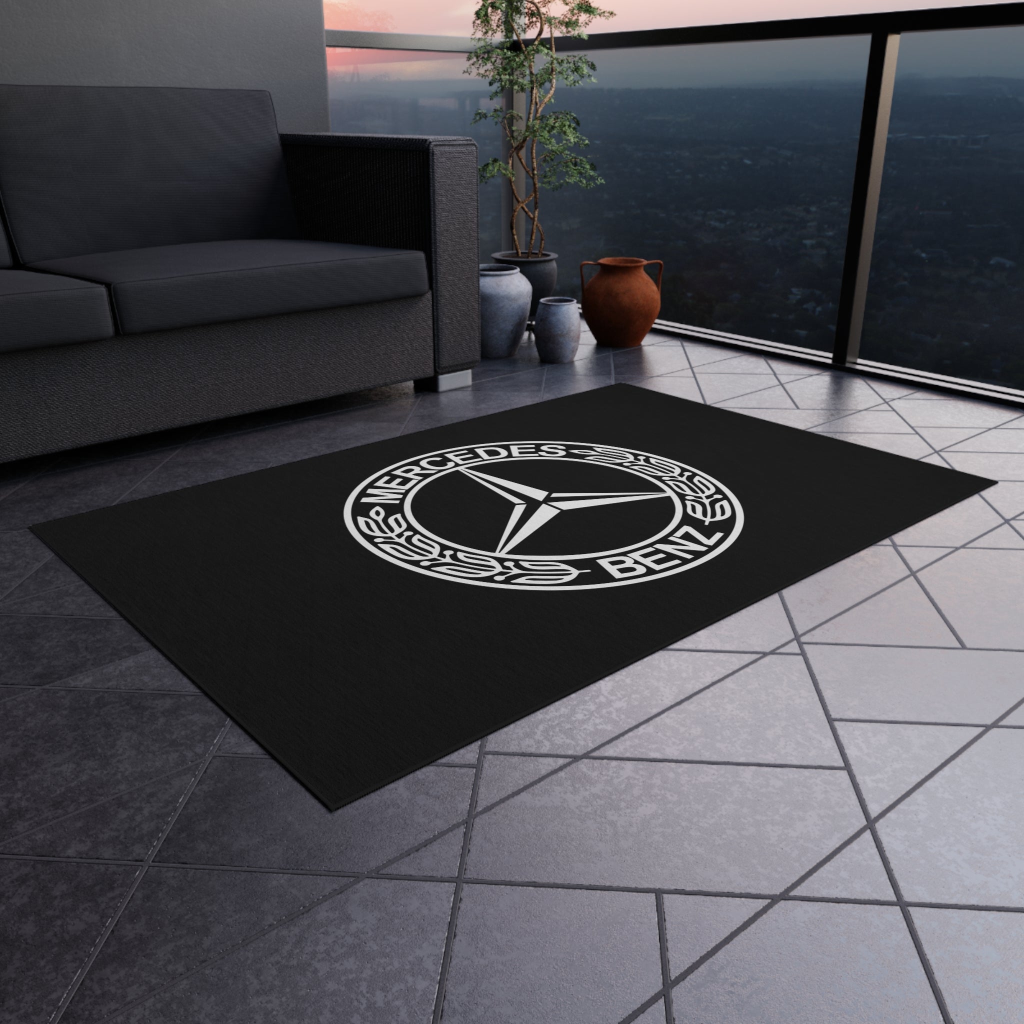 Mercedes Benz Rug