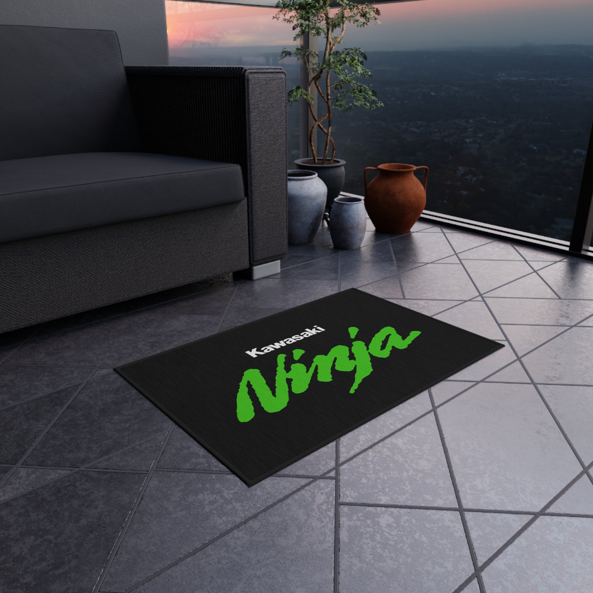 Kawasaki Ninja Rug