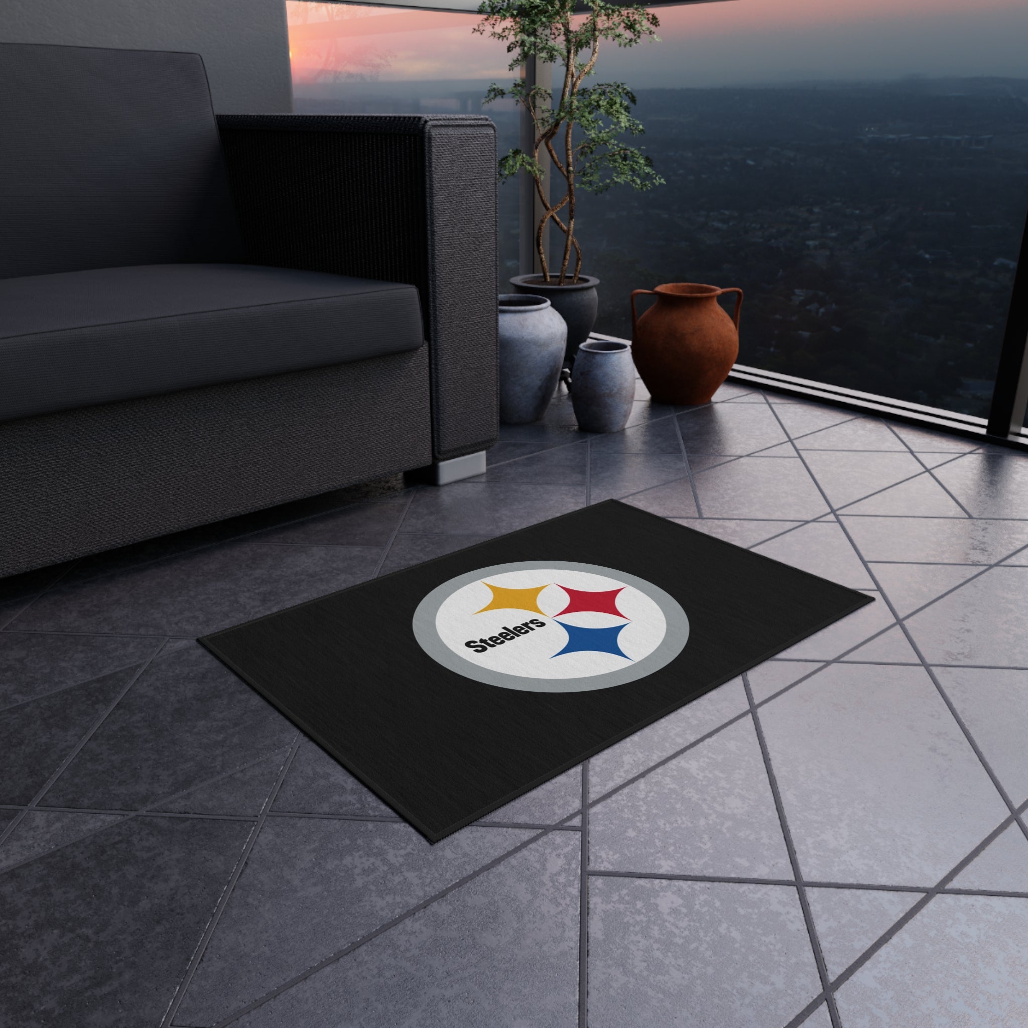 Steelers Pittsburgh Rug