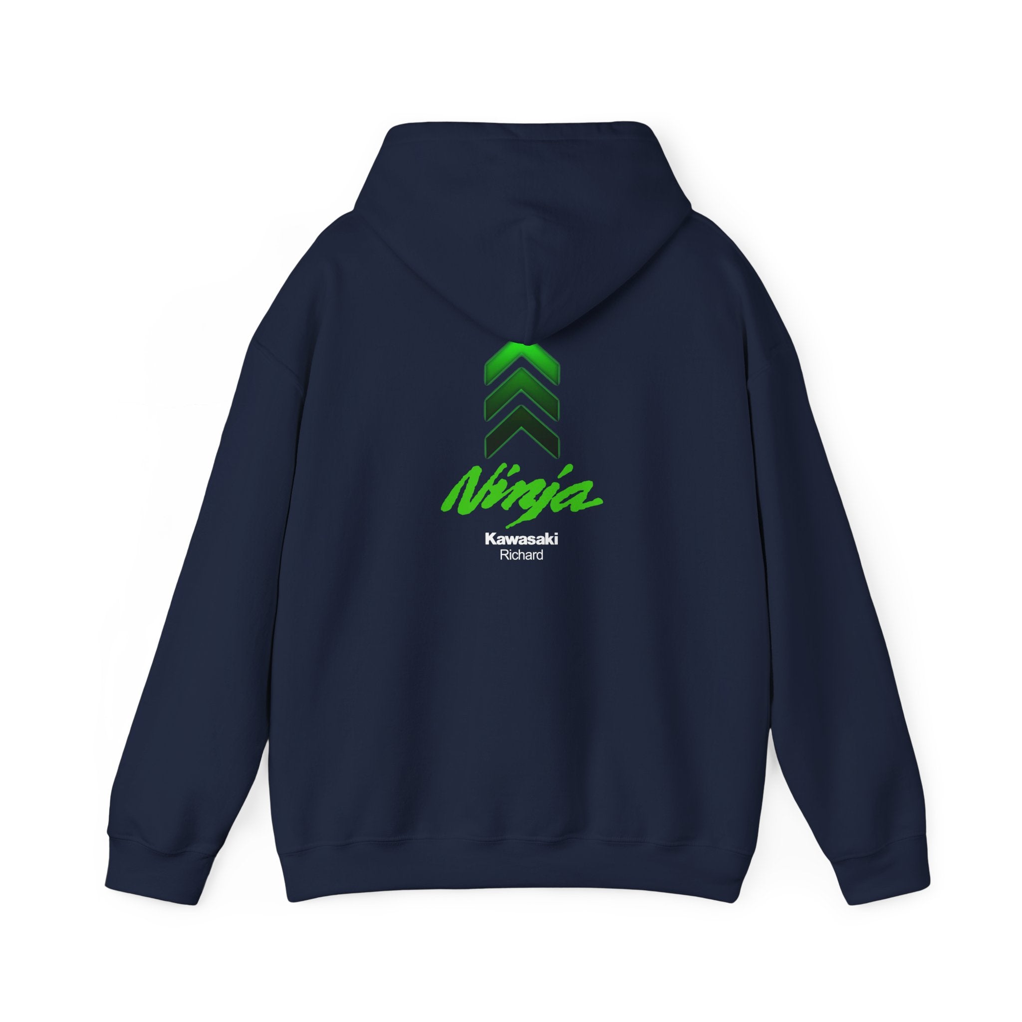 Kawasaki Ninja Custom Name Hoodie Personalized Birthday Gift, Christmas Gift, Valentines, Appreciation for Dad, Grandpa, Friend, Brother
