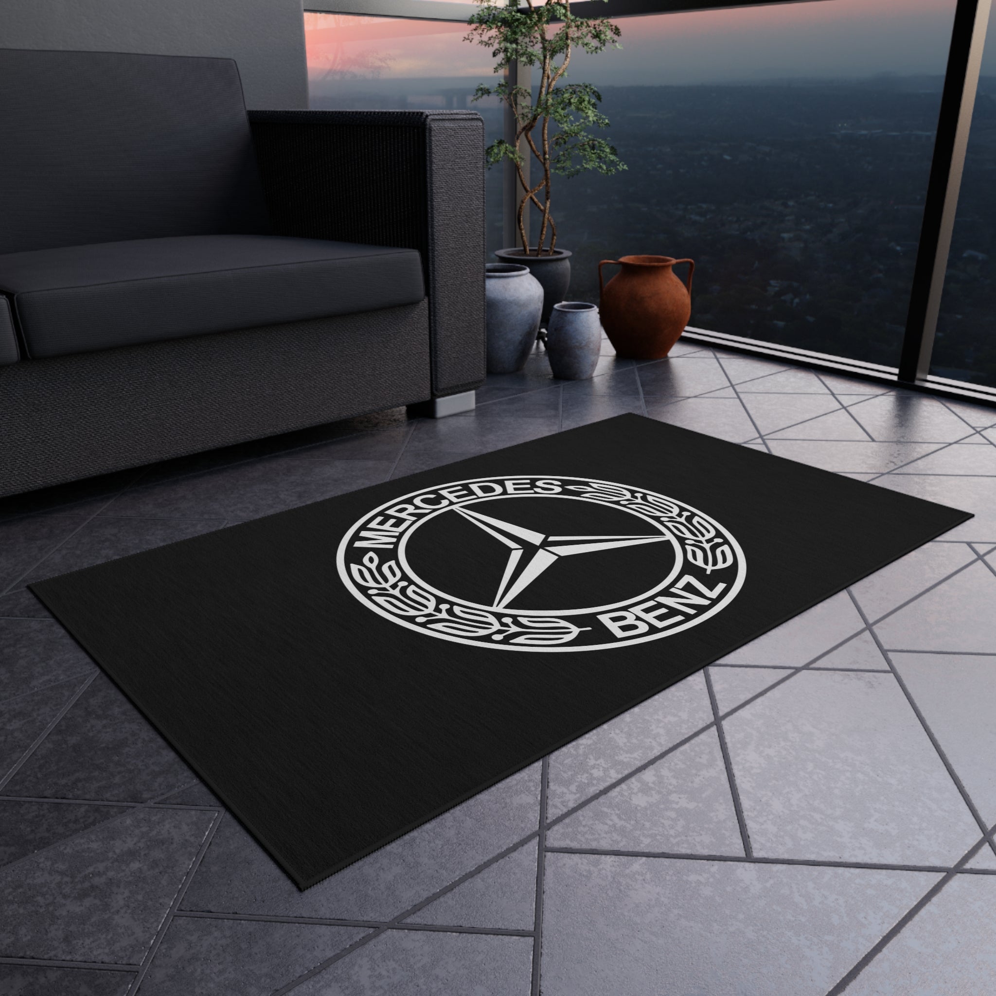 Mercedes Benz Rug