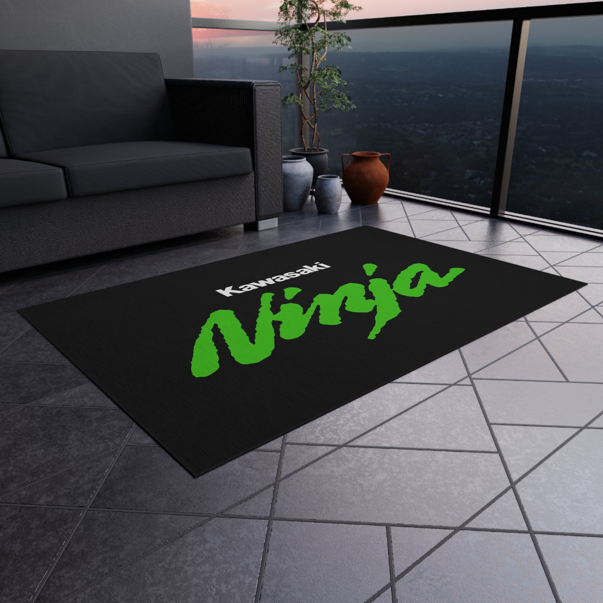Kawasaki Ninja Rug