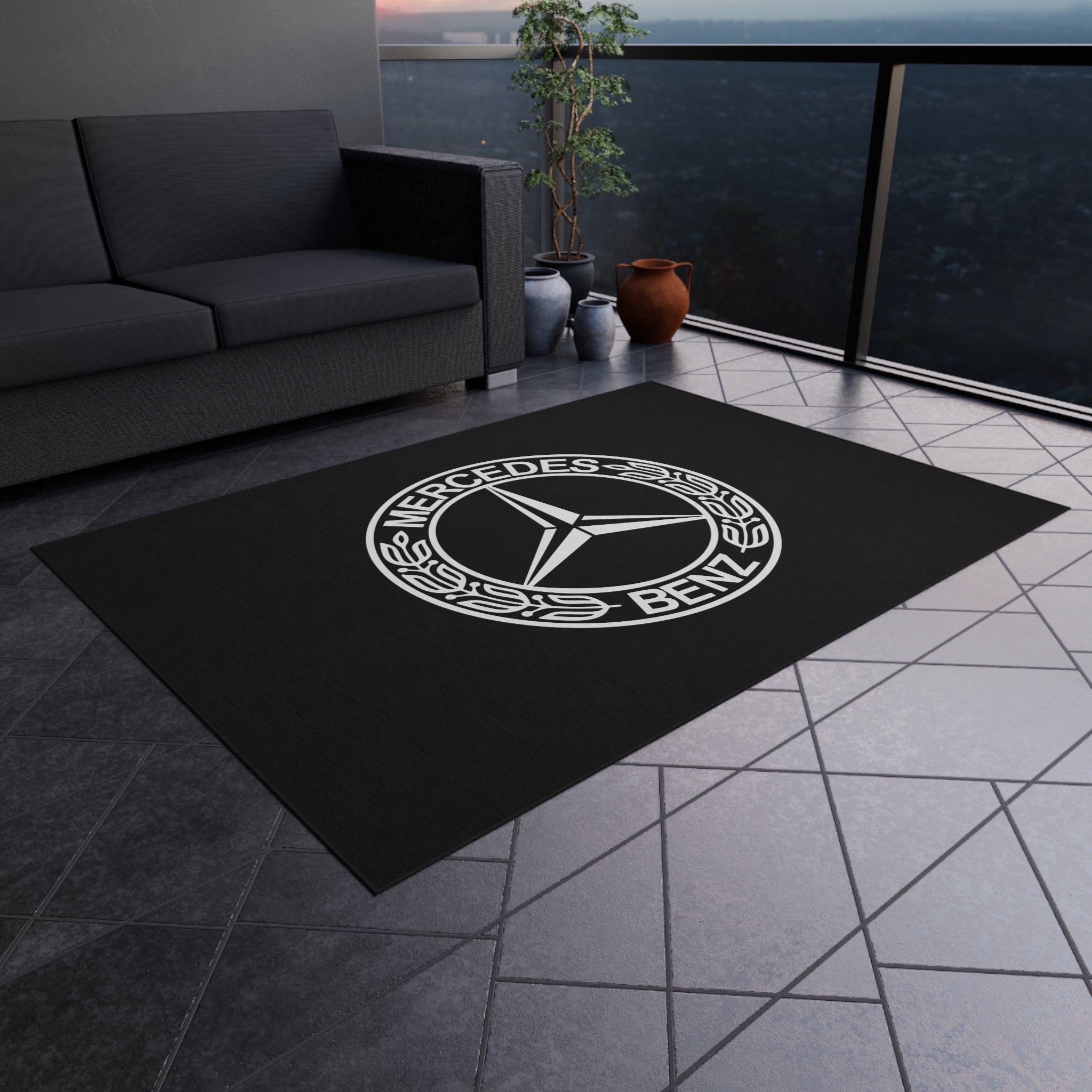 Mercedes Benz Rug
