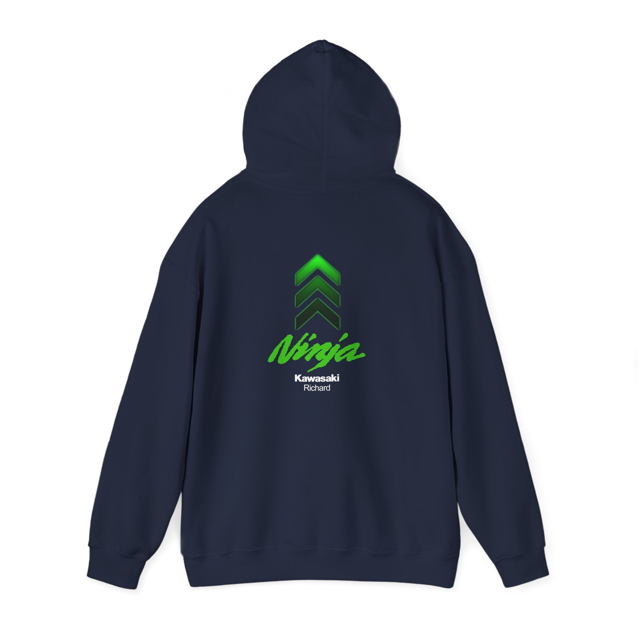 Kawasaki Ninja Custom Name Hoodie Personalized Birthday Gift, Christmas Gift, Valentines, Appreciation for Dad, Grandpa, Friend, Brother