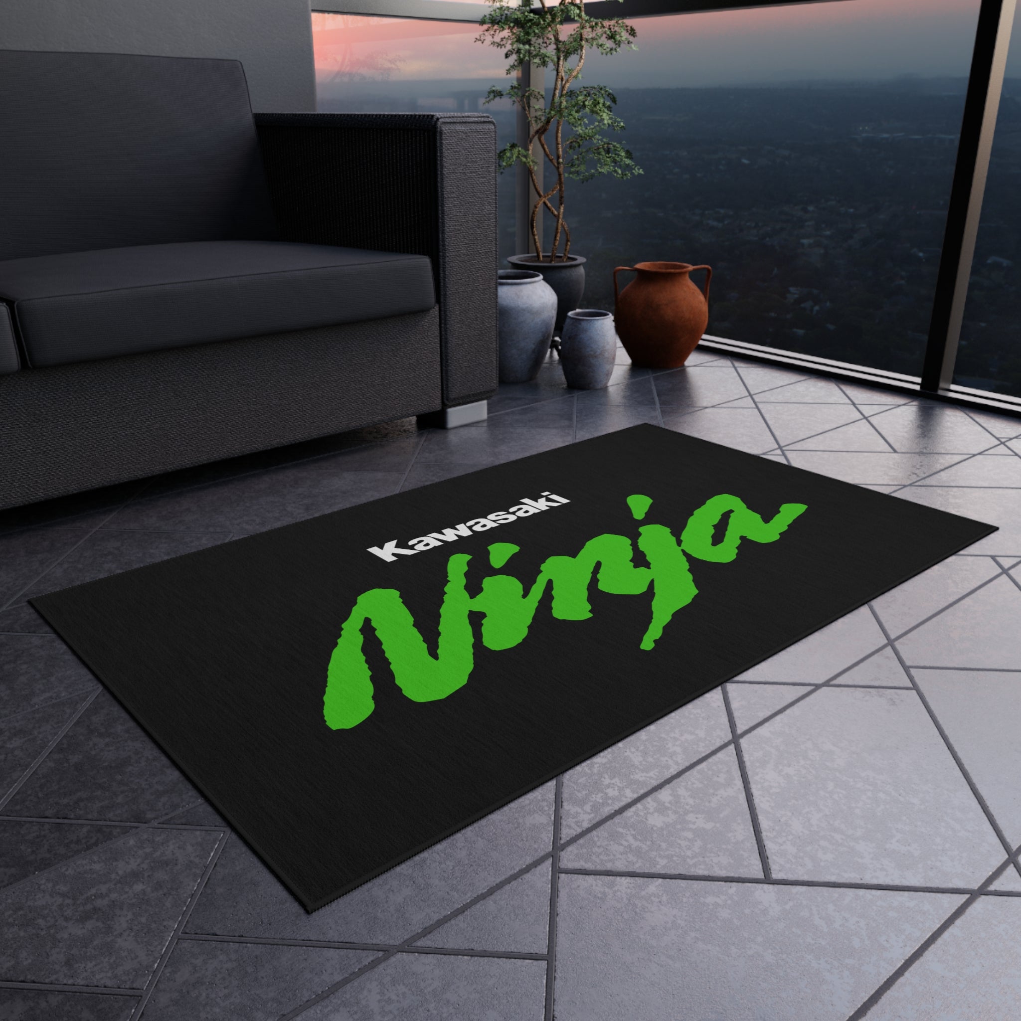Kawasaki Ninja Rug