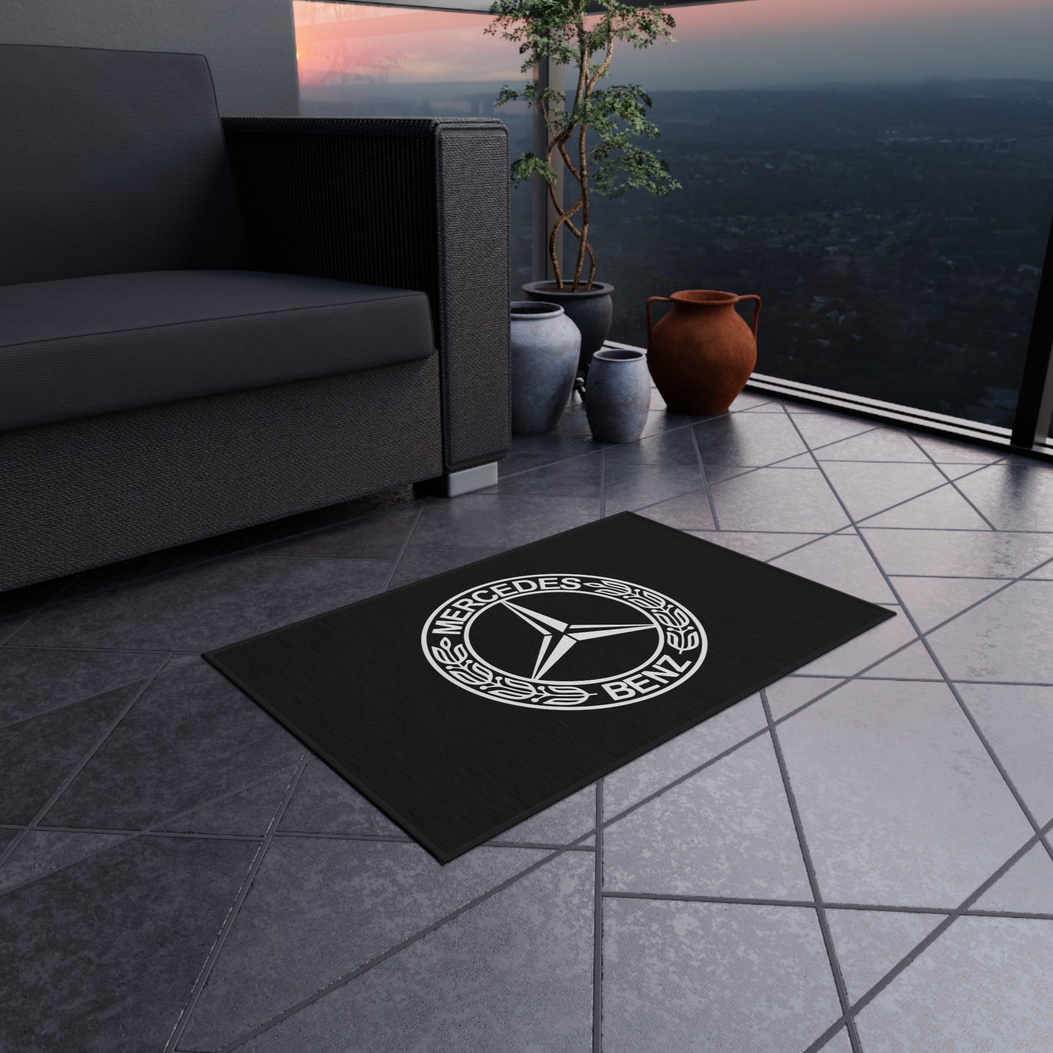 Mercedes Benz Rug