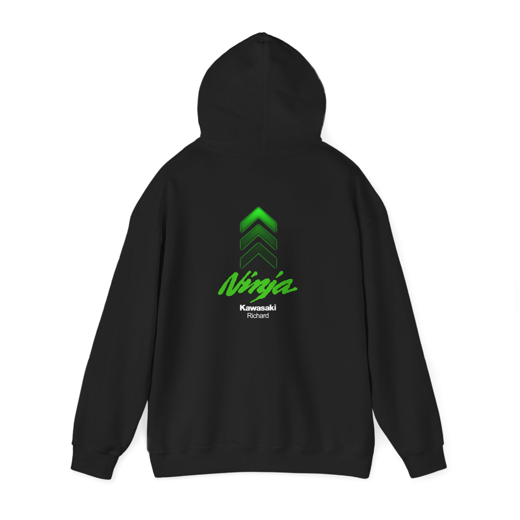 Kawasaki Ninja Custom Name Hoodie Personalized Birthday Gift, Christmas Gift, Valentines, Appreciation for Dad, Grandpa, Friend, Brother