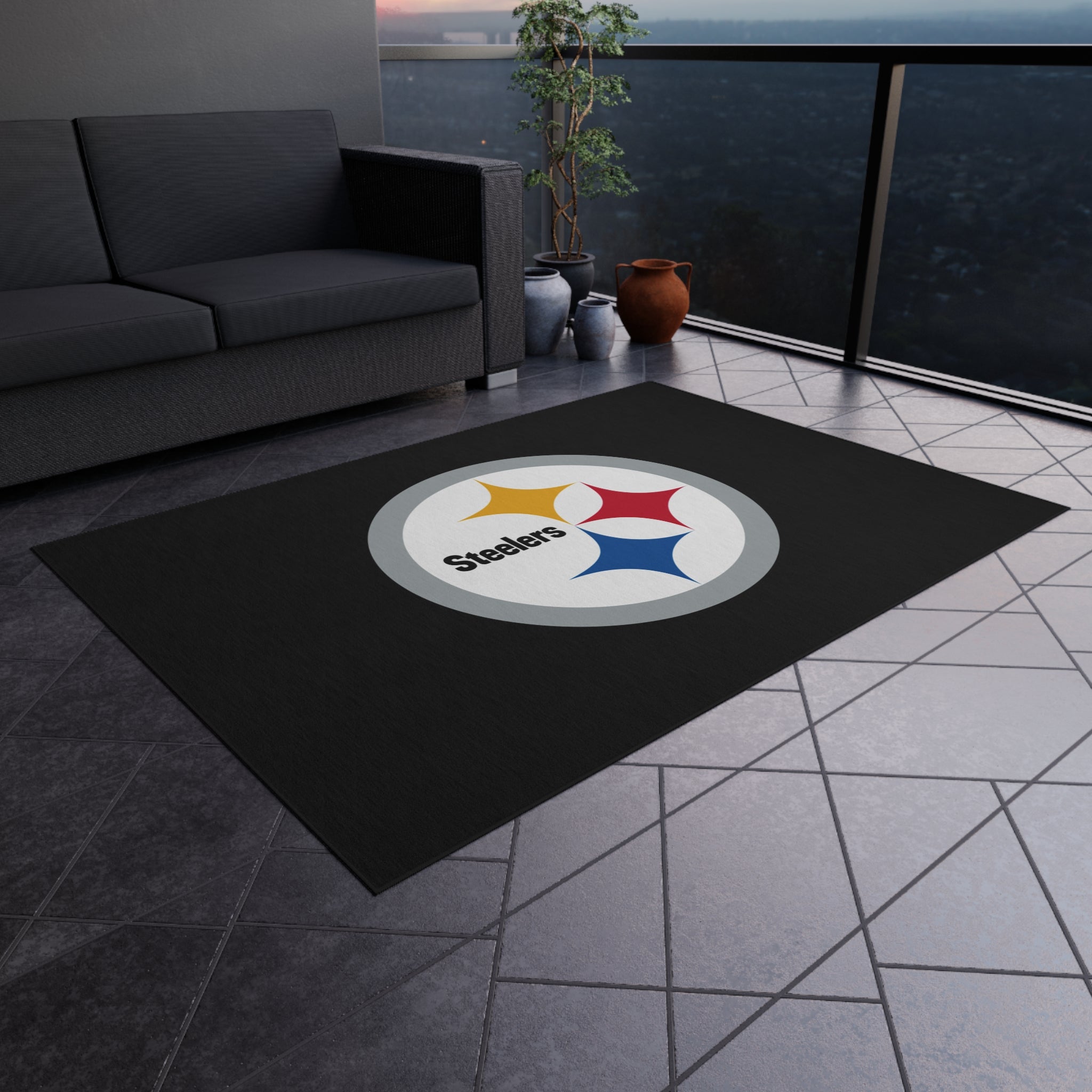 Steelers Pittsburgh Rug