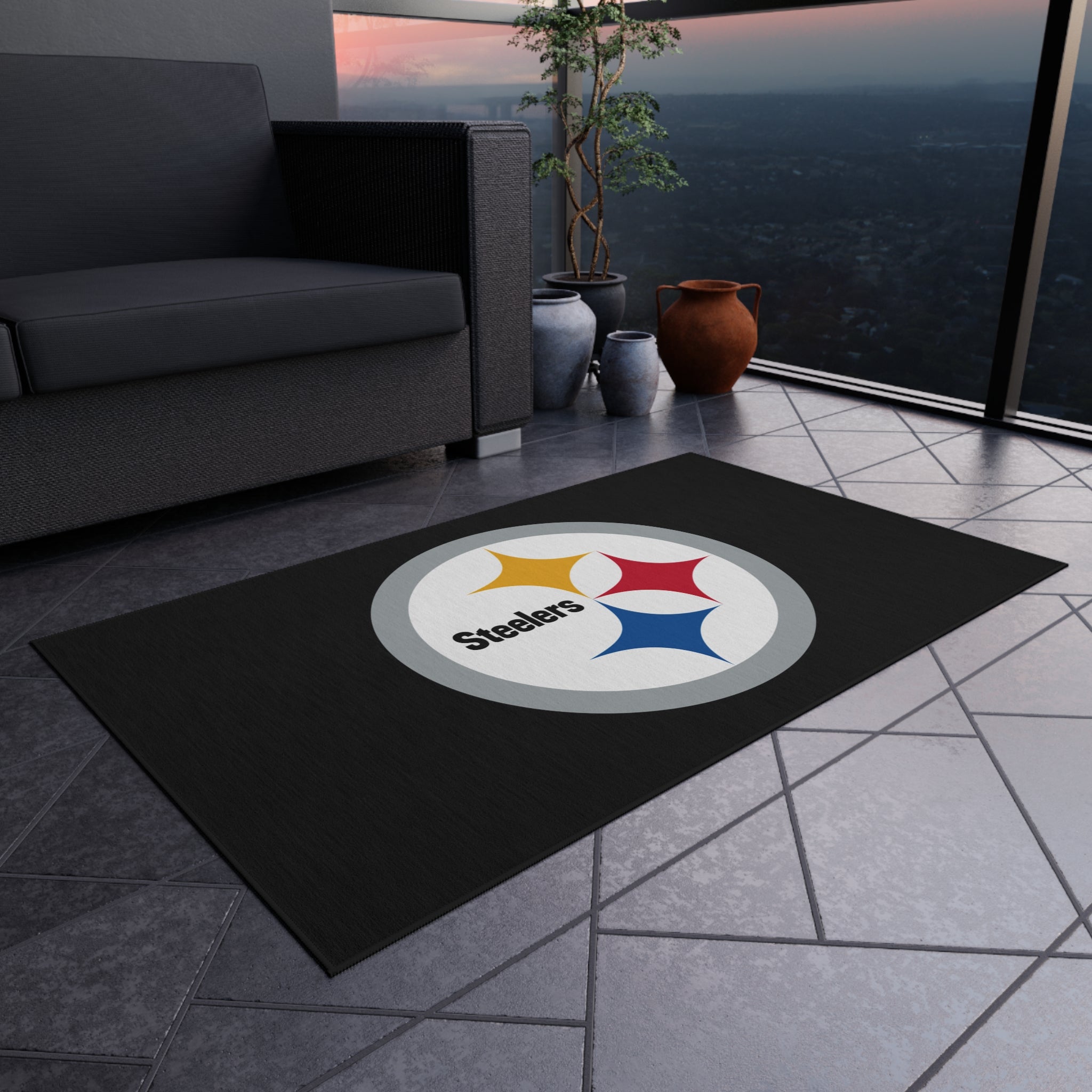 Steelers Pittsburgh Rug